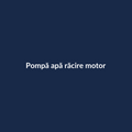 Pompă apă răcire motor - imagine demonstrativă