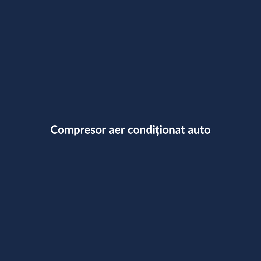 Compresor aer condiționat auto - imagine demonstrativă