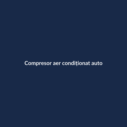 Compresor aer condiționat auto - imagine demonstrativă