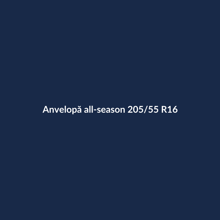 Anvelopă all-season 205/55 R16 - imagine demonstrativă