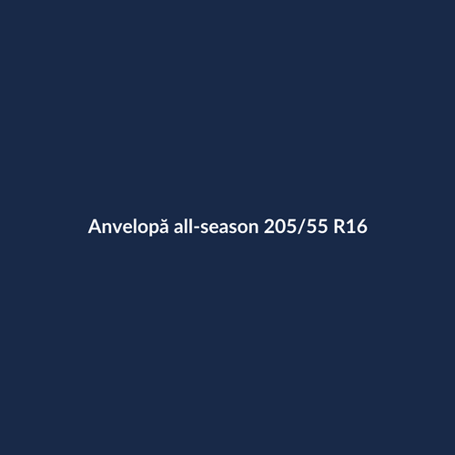 Anvelopă all-season 205/55 R16 - imagine demonstrativă