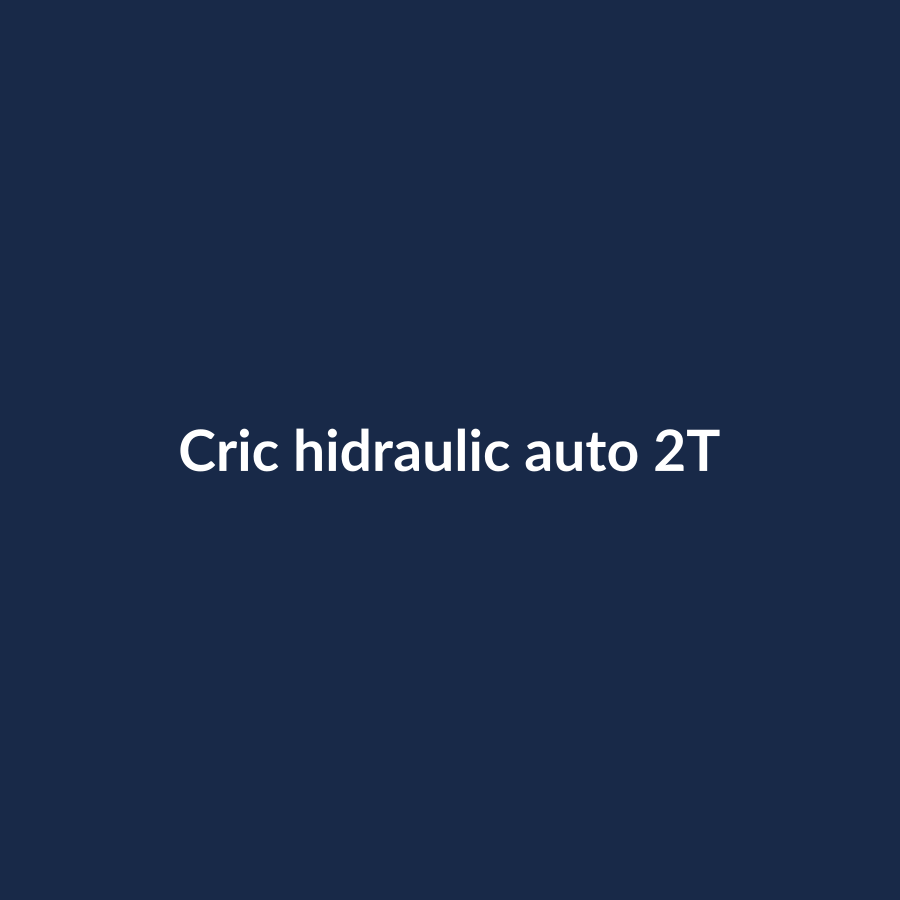 Cric hidraulic auto 2T - imagine demonstrativă